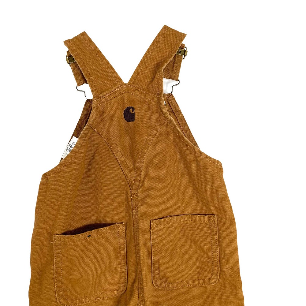 Carhartt Canvas Duck Bib Overall Sz 12M - Picture 5 of 7